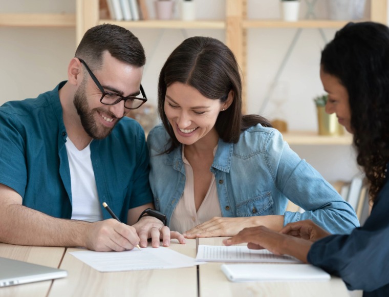 Mortgage consultation and home financing discussion