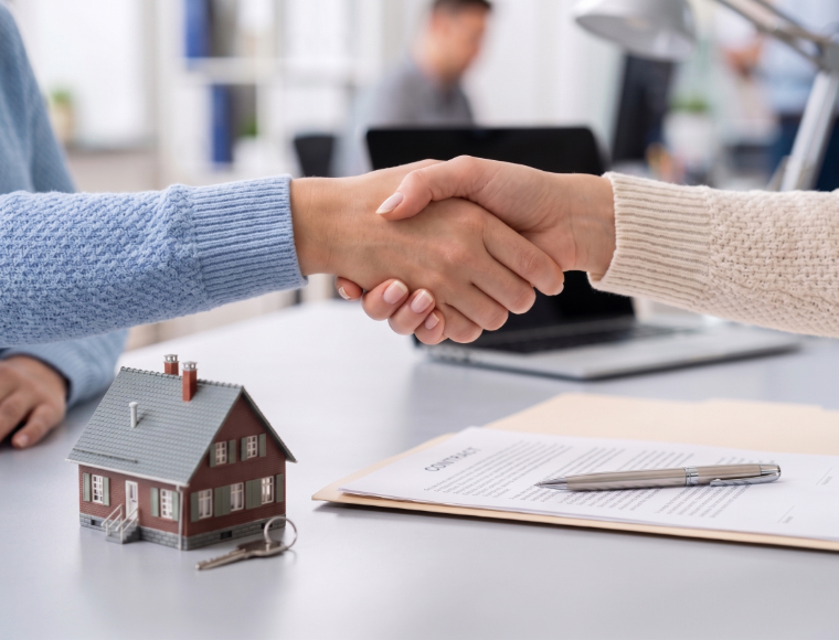 Mortgage approval process with clients